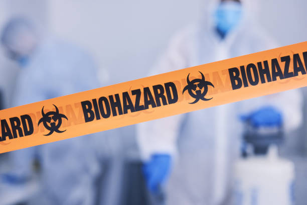 Professional Infectious Disease Decontamination technician working in Indio, CA